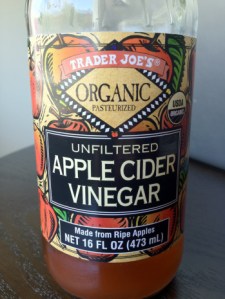 apple cider vinegar